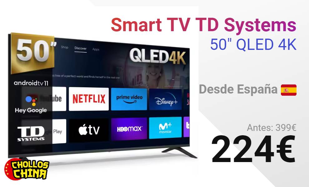 Smart Tv Td Systems Qled K Por Cholloschina