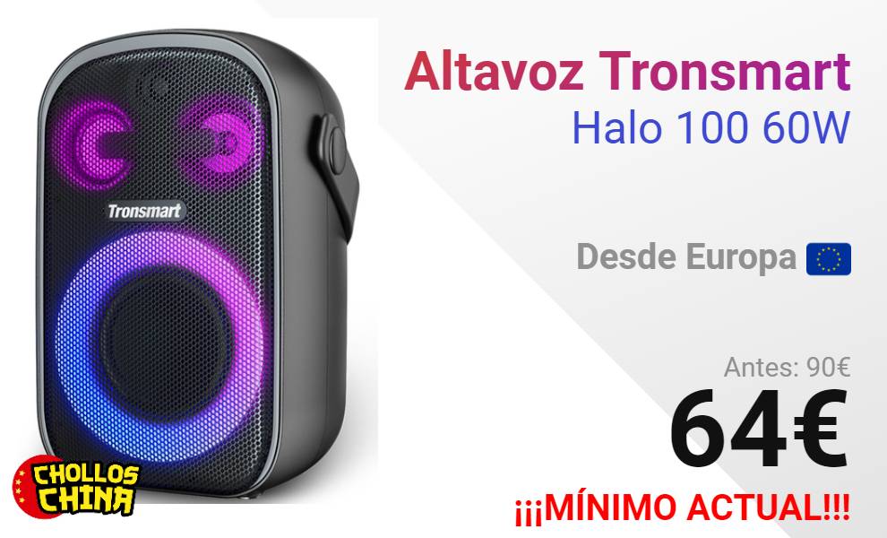 Altavoz Bluetooth Halo 100 Tronsmart