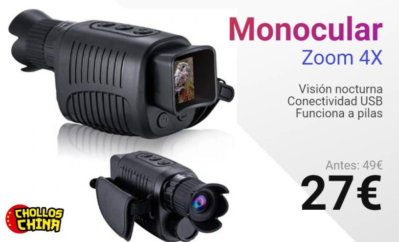 Monocular visión nocturna por 27€ - cholloschina