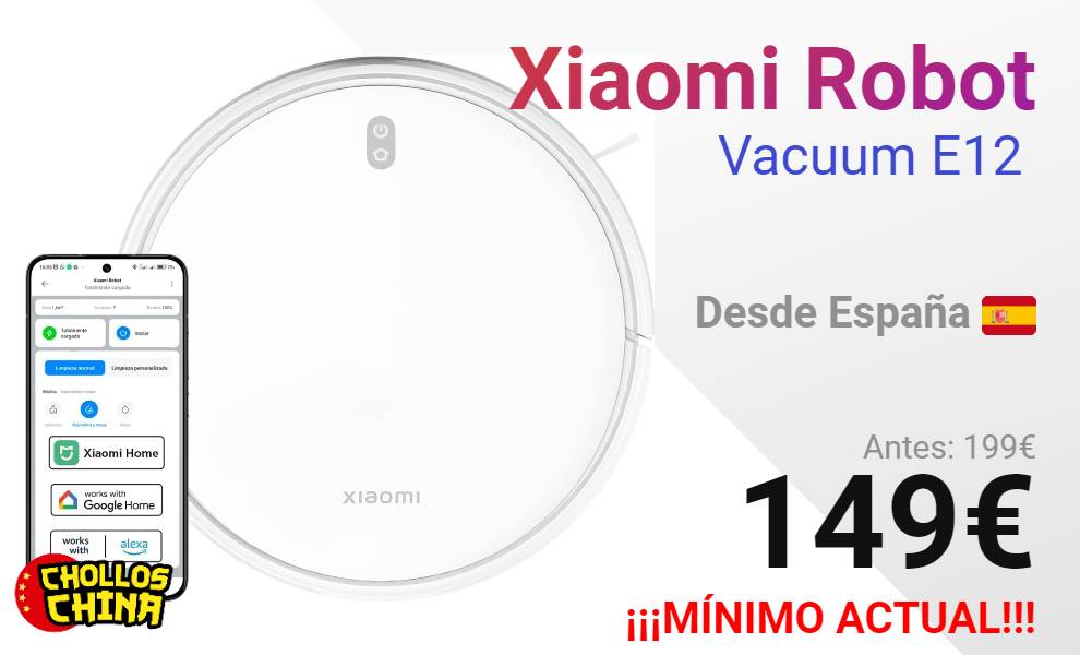 Chollo! Robot Xiaomi Mi Vacuum Mop - 199€.