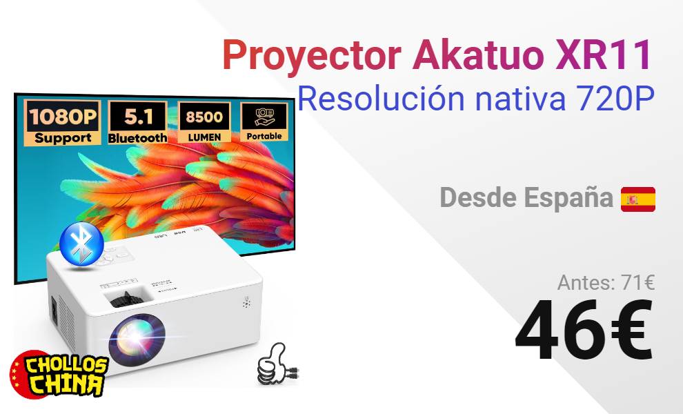 Portable projector -  España