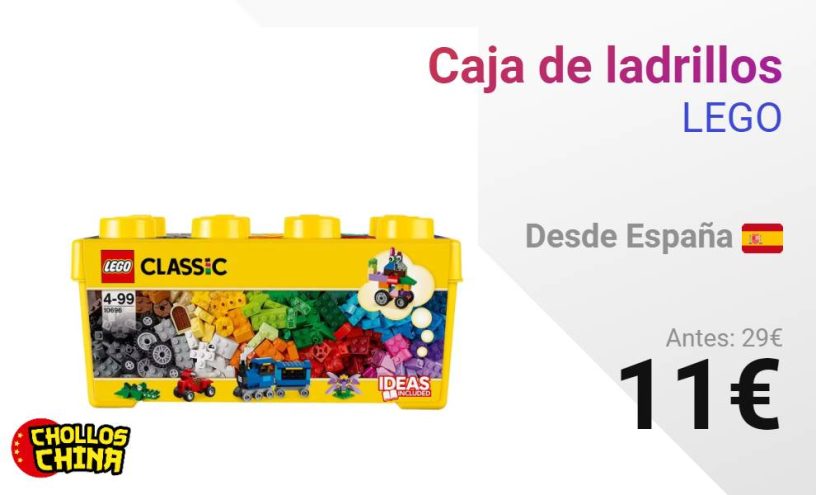LEGO CLASSIC CAJA DE LADRILLOS MEDIANA