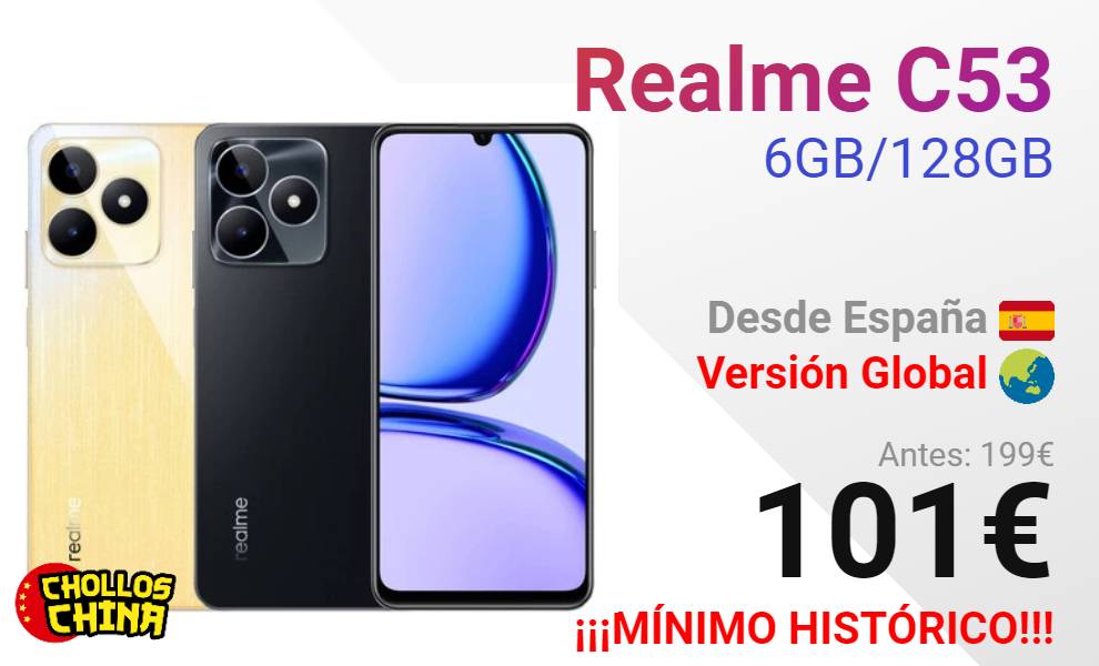 TELEFONO REALME C53 128 GB / 6 GB