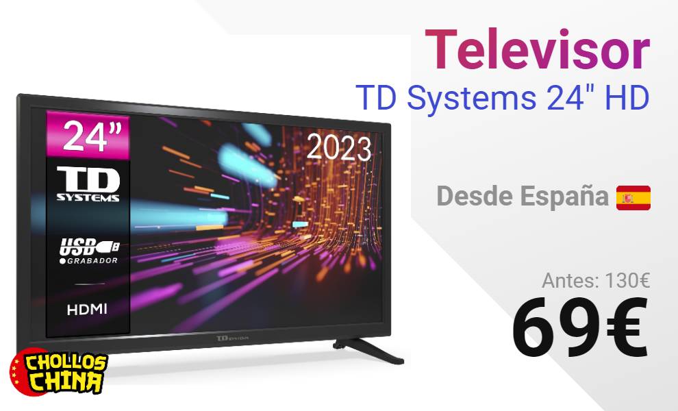 TV TD Systems 32 LED HD por 70€ - cholloschina