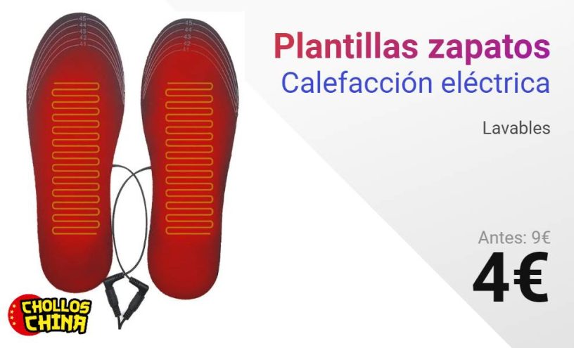 Plantillas calefactables – SP Chollos