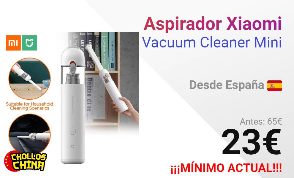 Xiaomi Mi Vacuum Cleaner Mini Aspirador De Mano