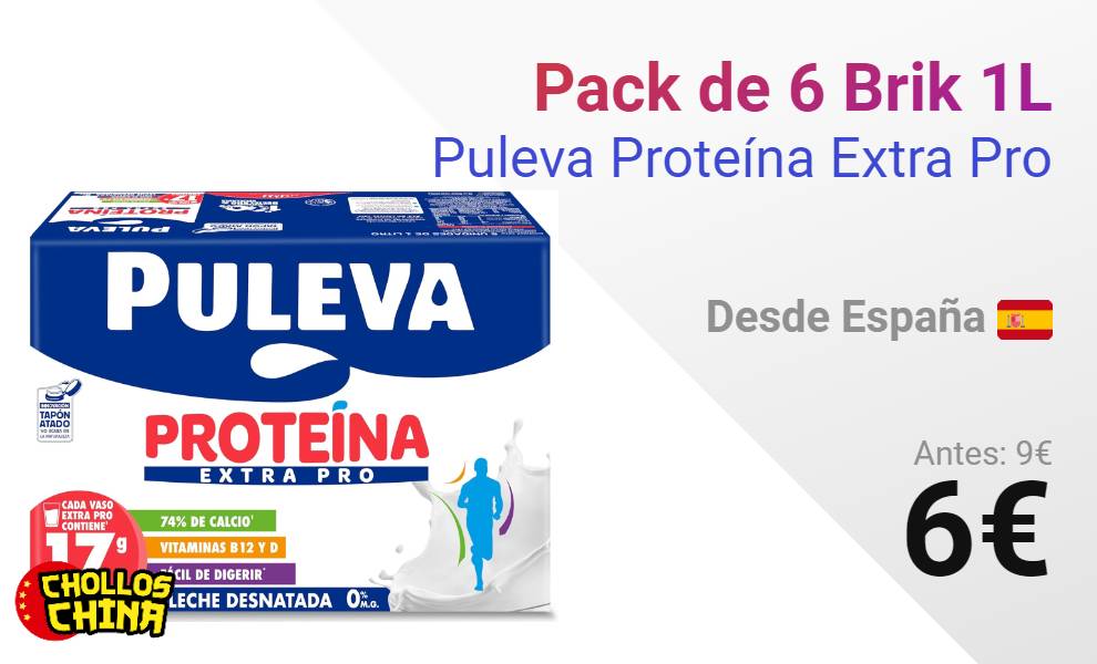 LECHE PULEVA DESNATADA BRIK DE 1 LITRO