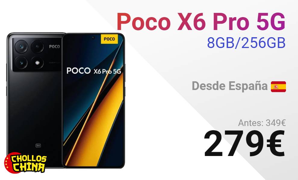 POCO X6 Pro 5G 8GB 256GB (Desde España) » Chollometro