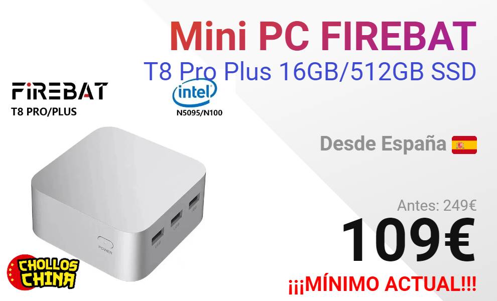 Mini Pc Firebat T Pro Plus Gb Gb Ssd Por Cholloschina